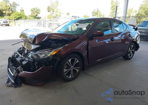 2021 Nissan Sentra Sv Xtronic Cvt z USA, uszkodzony, nr VIN 3N1AB8CV4MY273879